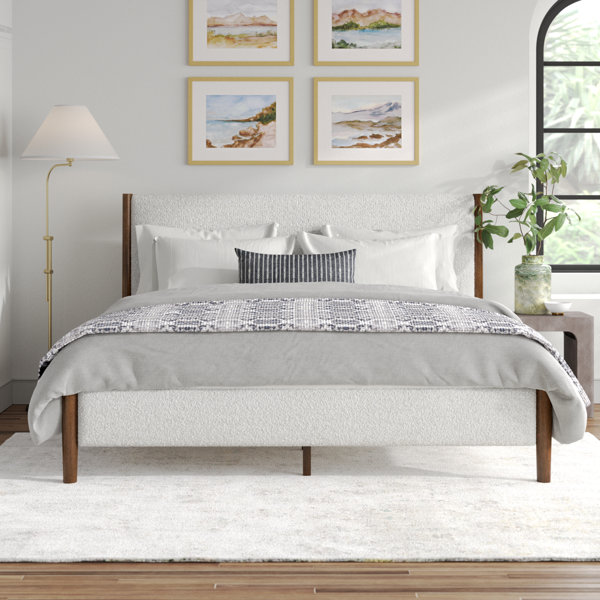 Joss & Main Irie Upholstered Platform Bed & Reviews Wayfair
